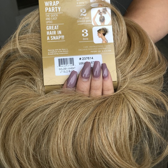 Hair piece wrap it scrunchie main image 7